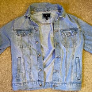 Men’s Forever 21 Denim Jean Jacket - Small